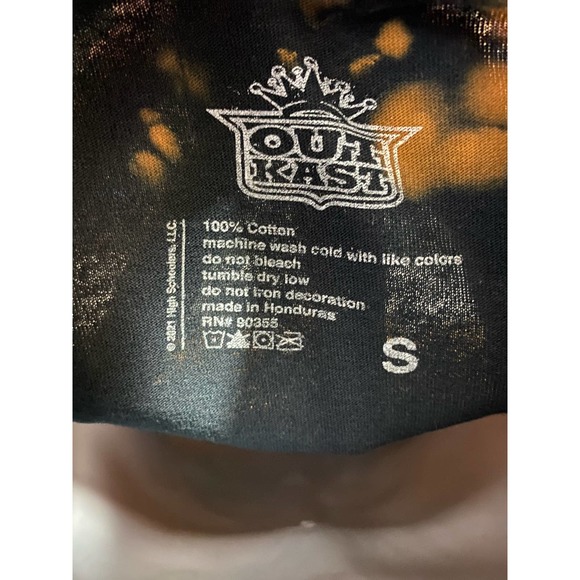 Outkast Shirt Mens Small Tie Dye Acid Wash Rap Hip Hop Streetwear - Picture 3 of 7
